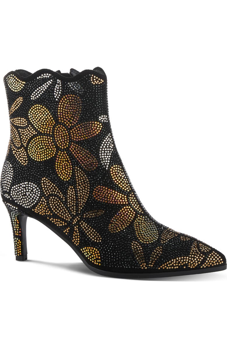 AZURA BY SPRING STEP Rapturous Floral Bootie, Main, color,