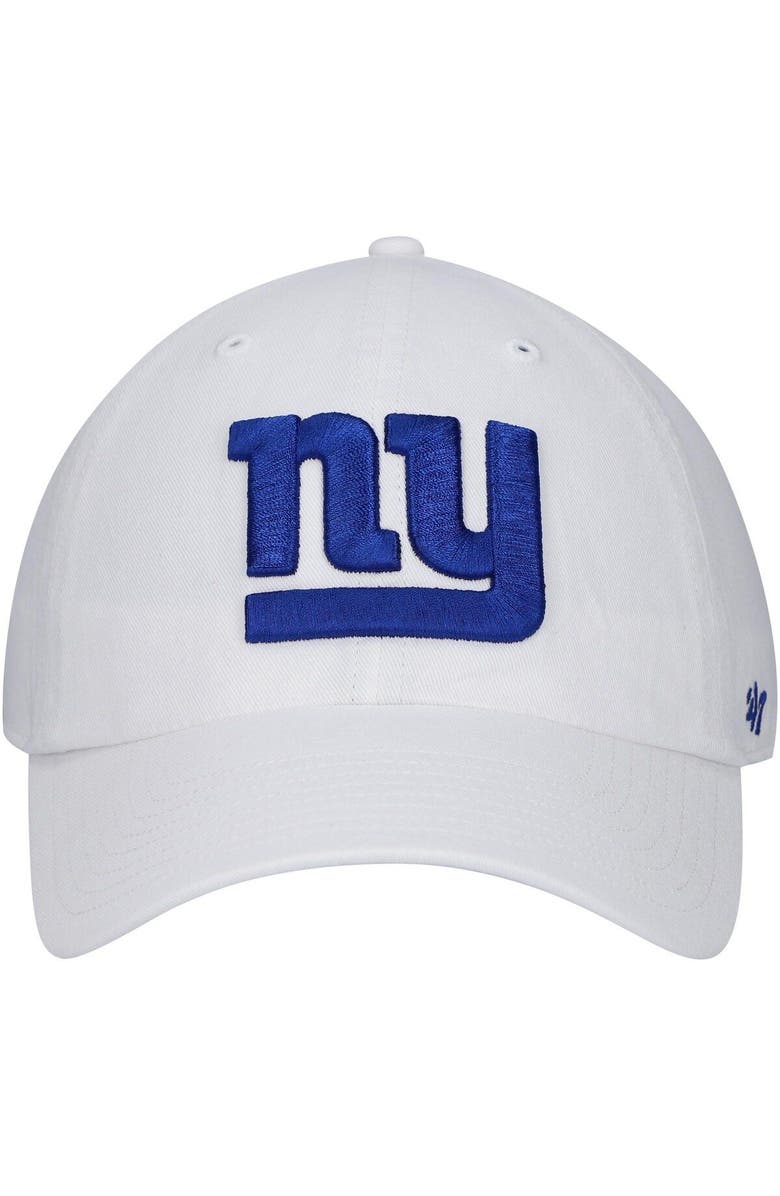 '47 Men's '47 White New York Giants Clean Up Adjustable Hat, Alternate, color, 