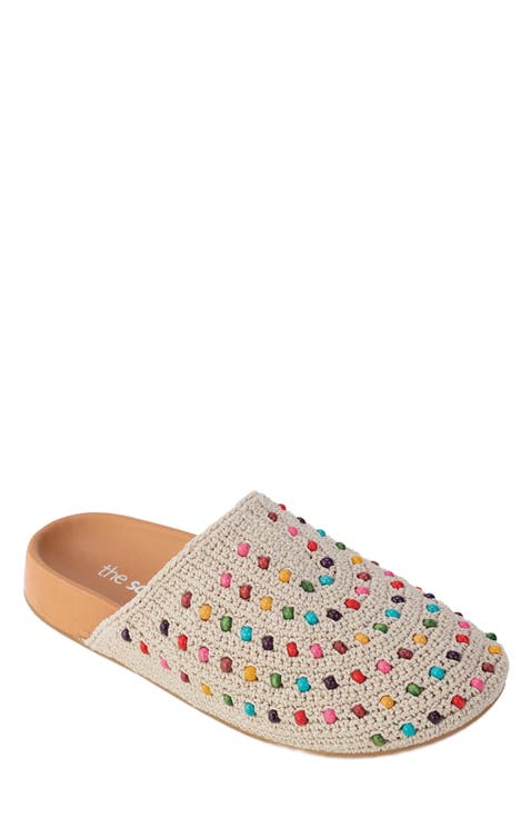 Bolinas Crochet Clog Shoe