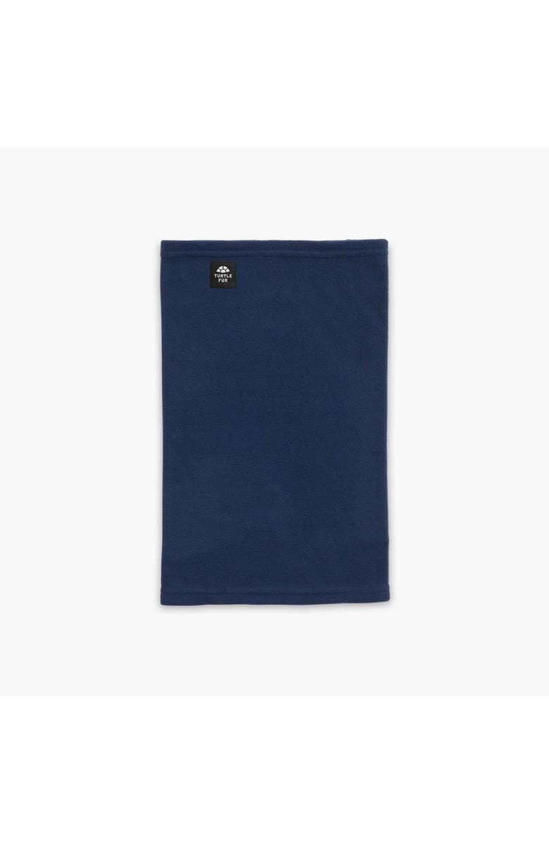 Turtle Fur Fleece Tube Neck Gaiter, Main, color, Navy