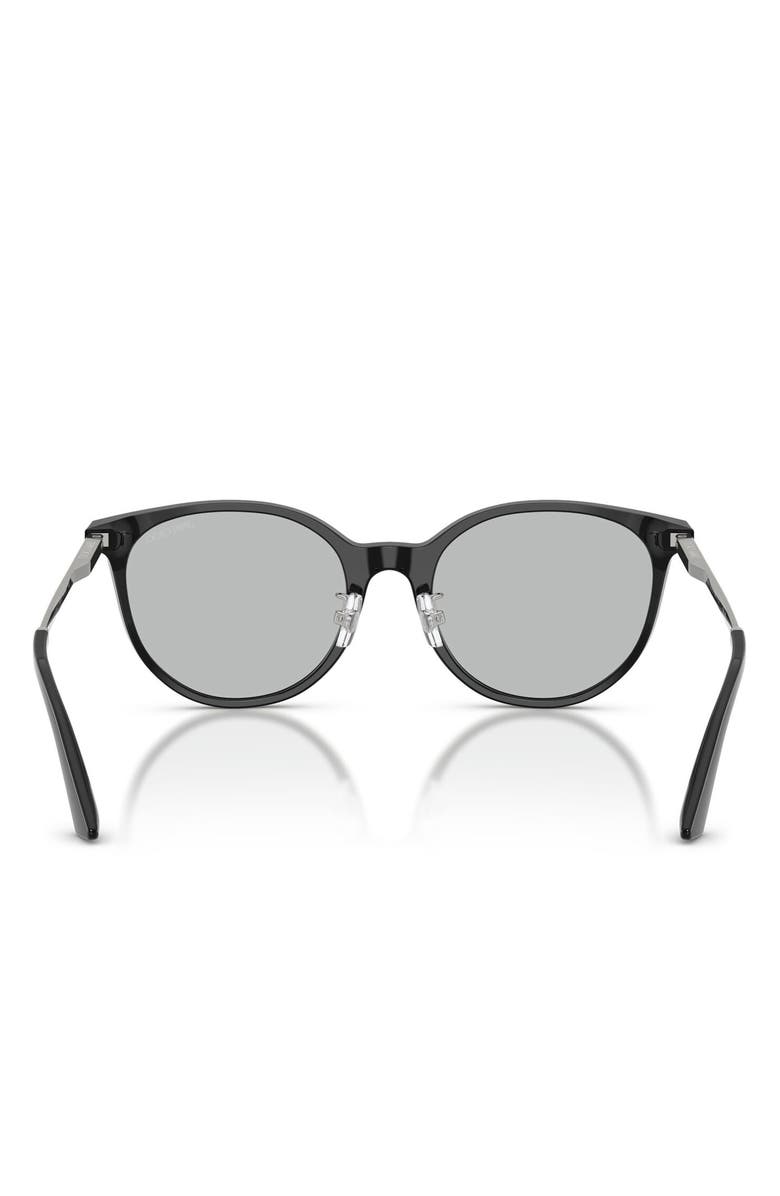 Jimmy Choo 54mm Phantos Sunglasses, Alternate, color, Black / Light Grey