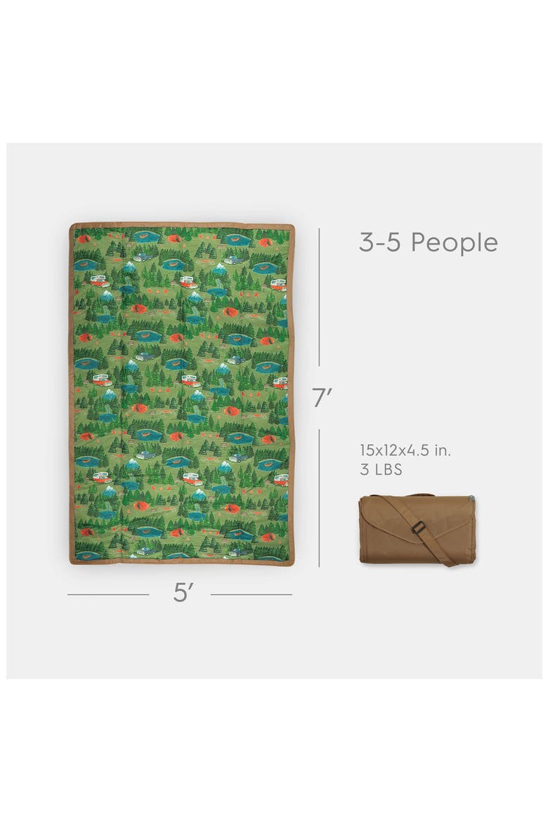 5 x 7 Outdoor Blanket, Alternate, color, CAMP