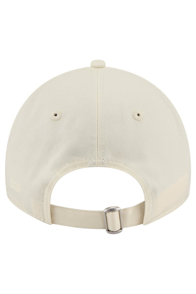Women's New Era Cream/Coastal Blue New England Patriots 9TWENTY Adjustable Hat, Alternate, color, Cream