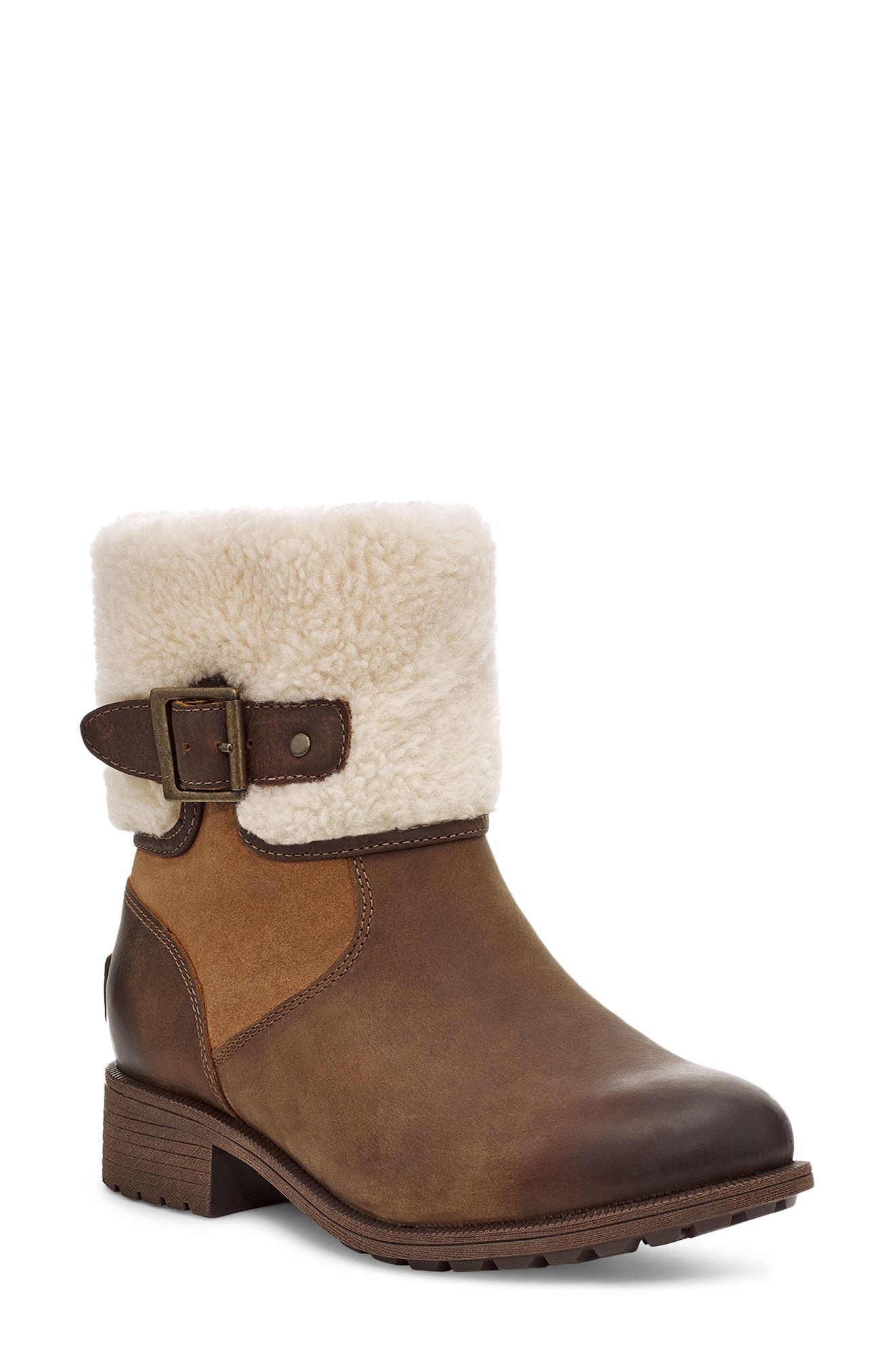 UGG<sup>®</sup> Elings Waterproof Wool Boot, Main, color, 