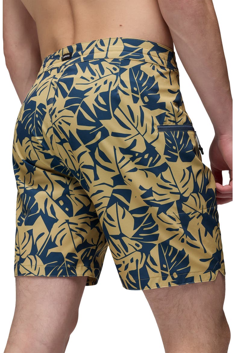 Fenton Board Shorts, Alternate, color, JACKFRUIT MONSTERA