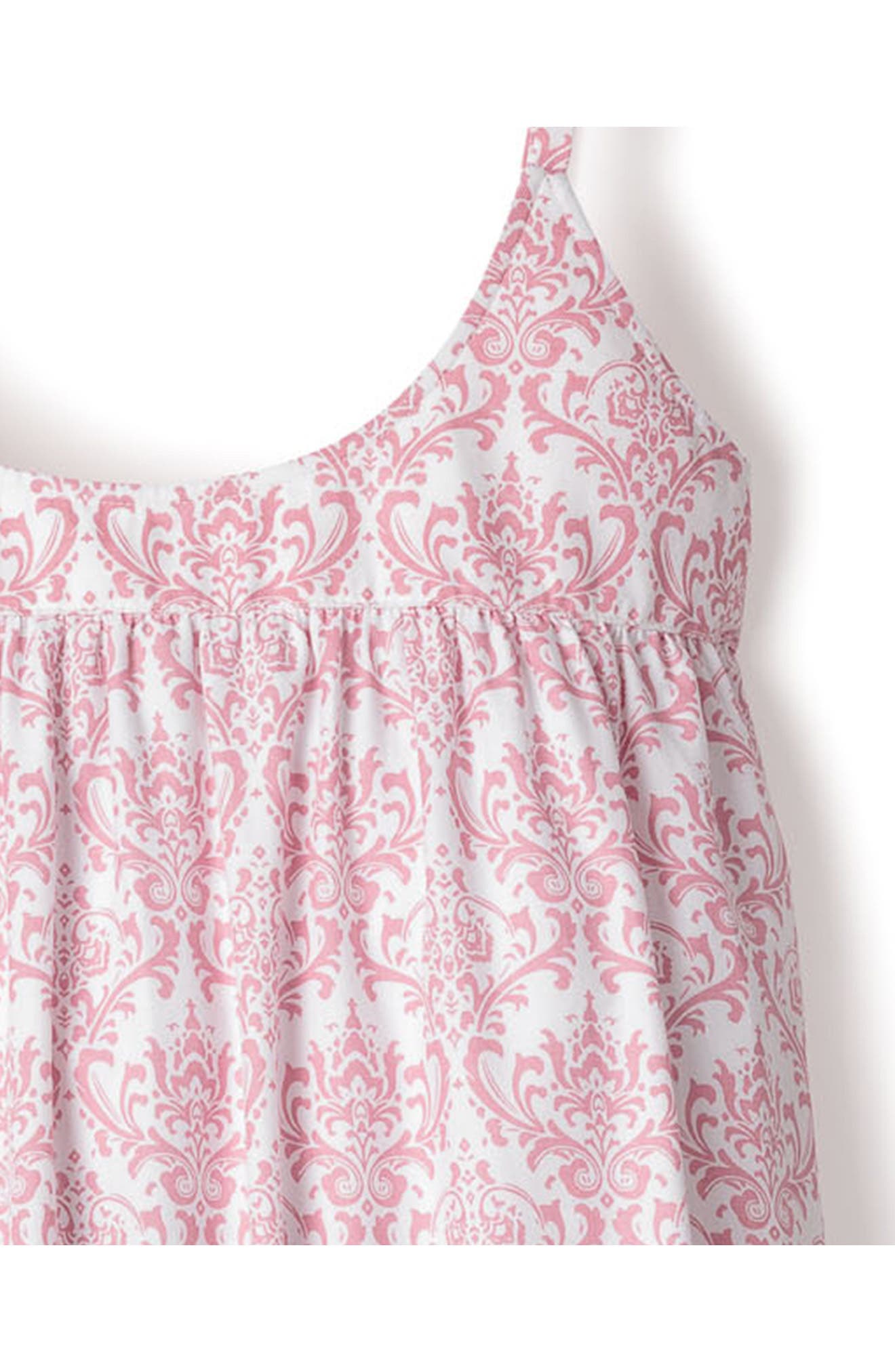 Petite Plume Vintage Rose Print Tiered Cotton Nightgown (Women) | Nordstrom