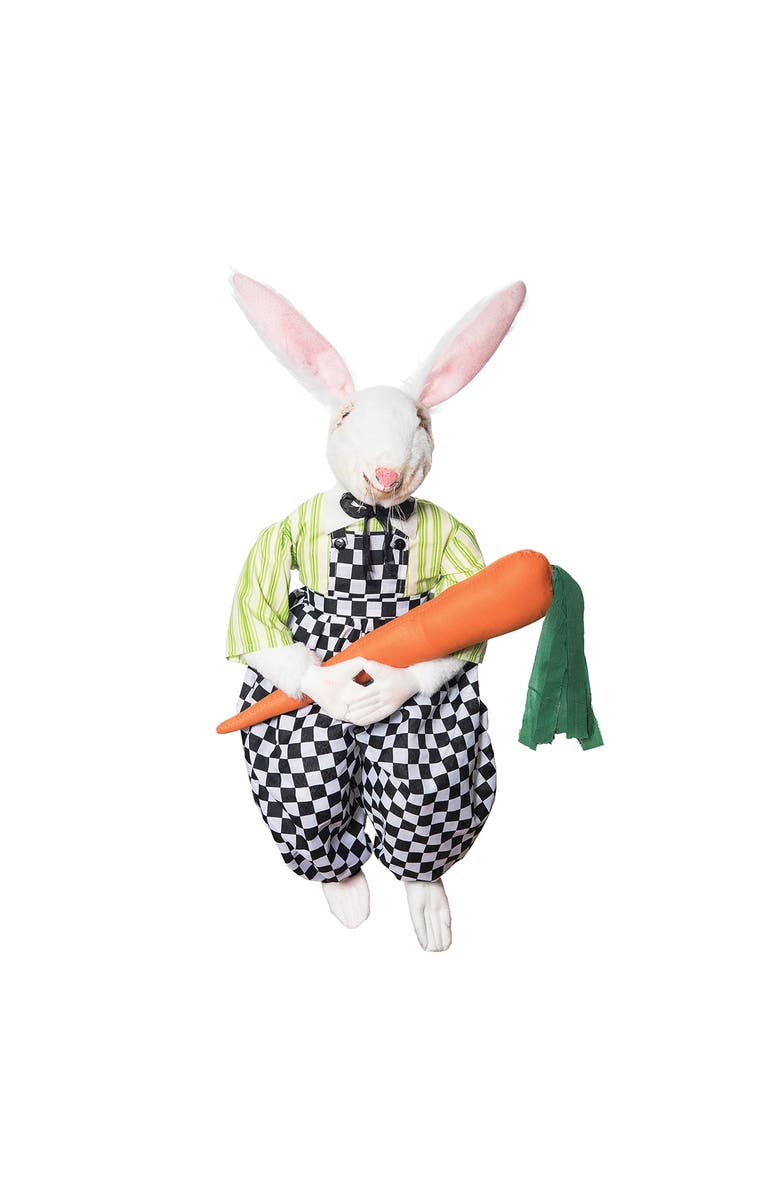 Gallerie II Alfalfa Rabbit Figurine, Alternate, color, White