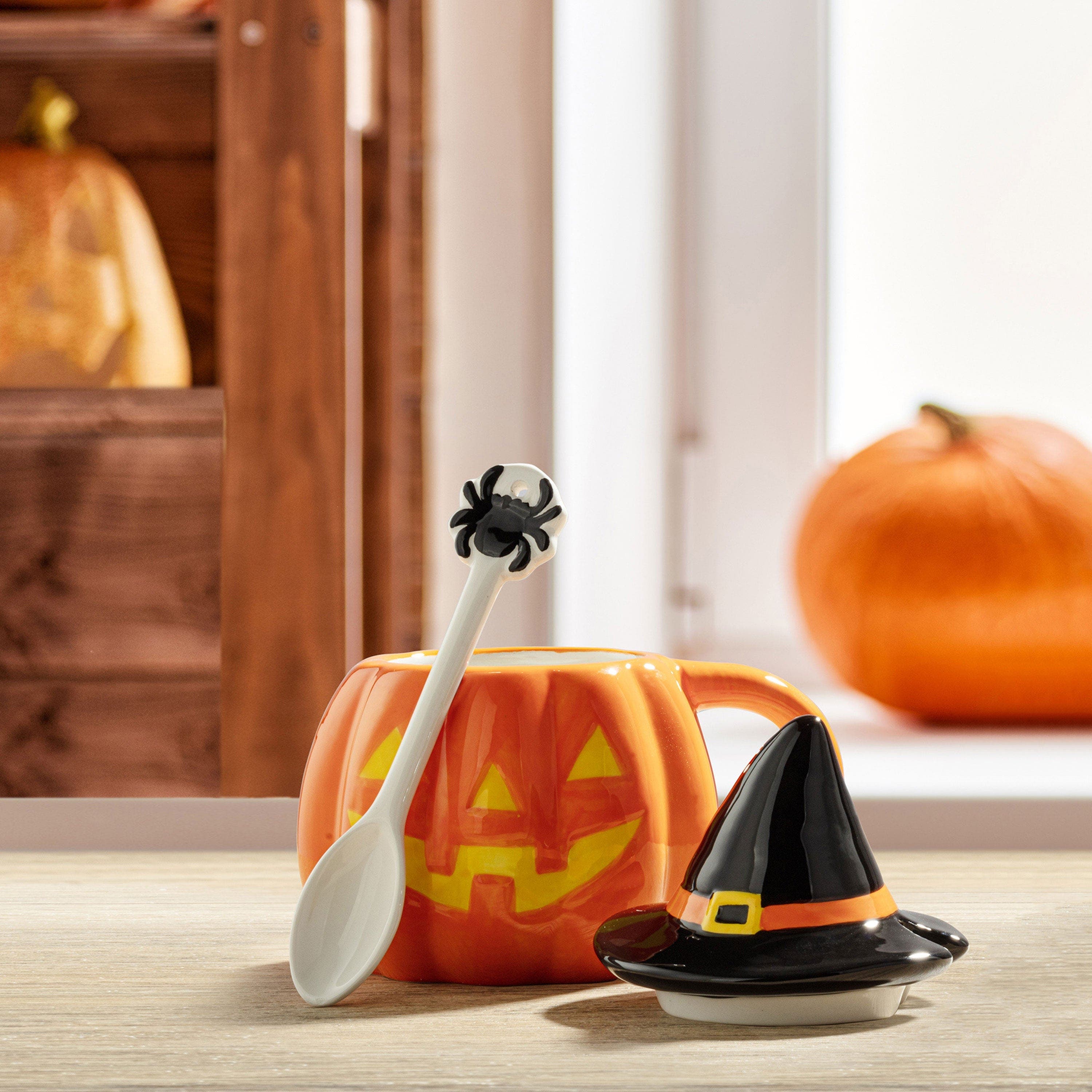 Mr. Halloween Jack O Lantern Mug - Thumbnail 3