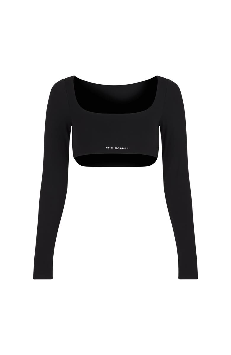 THE BALLET Jet Sporté Bra, Main, color, Black