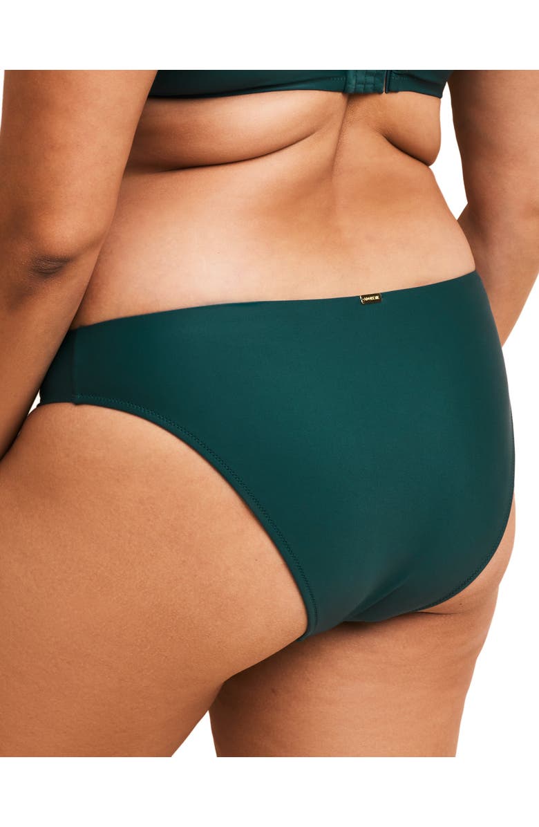 Adore Me Tricia Swimwear Bikini Bottom, Alternate, color, Dark Green