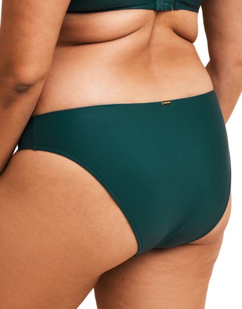 Adore Me Tricia Swimwear Bikini Bottom In Dark Green
