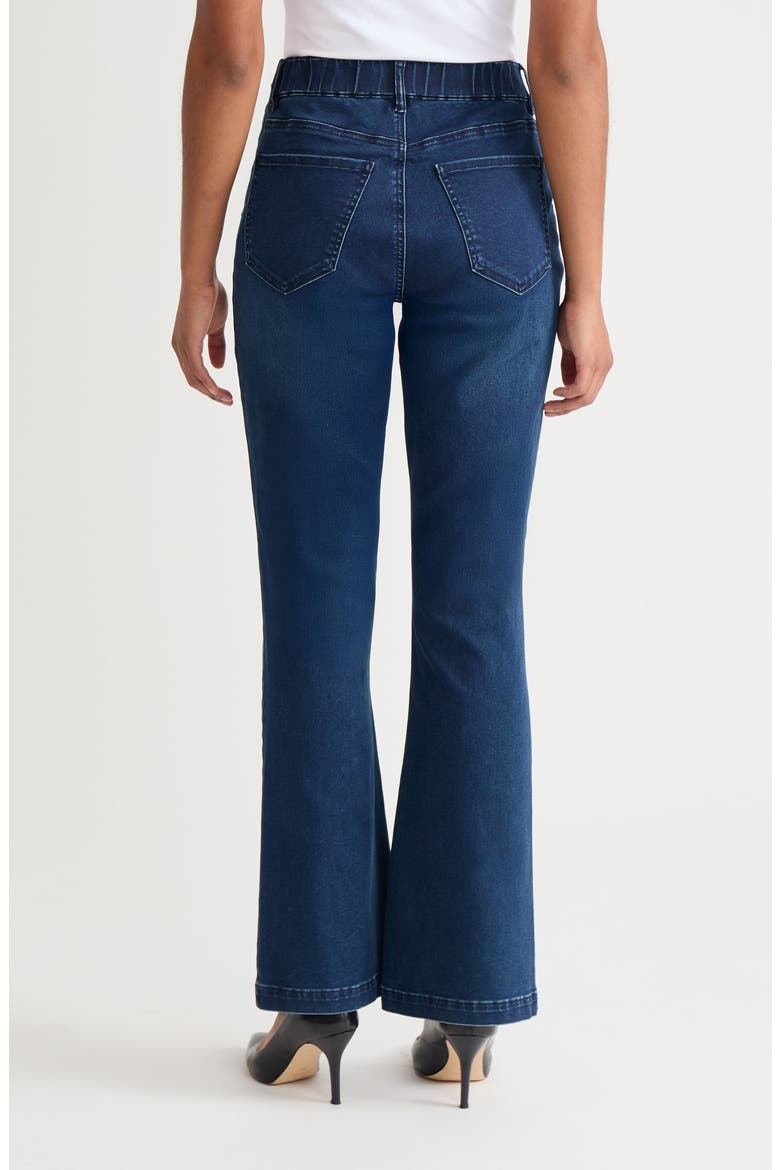 Pull-On Flare Jeans, Alternate, color, DENIM