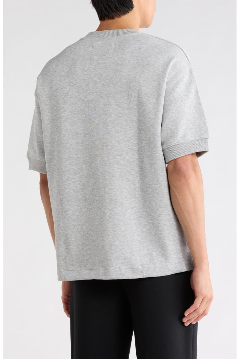 Heavy Weight Short Sleeve Crew Tee, Alternate, color, GRAY HEATHER