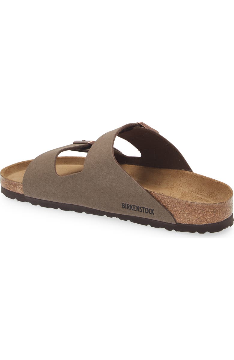 Birkenstock Arizona Slide Sandal, Alternate, color, Mocha