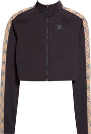 Burberry Astrid Crop Track Jacket