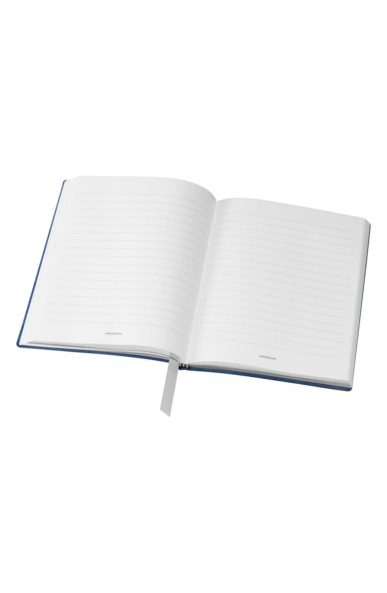 Montblanc Blue Lined Notebook, Alternate, color, Indigo