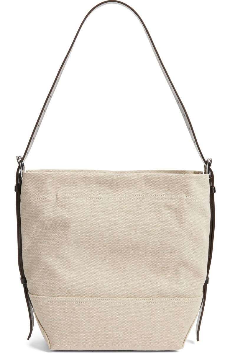 Lemaire Small Belted Canvas Tote, Alternate, color, Dark Linen
