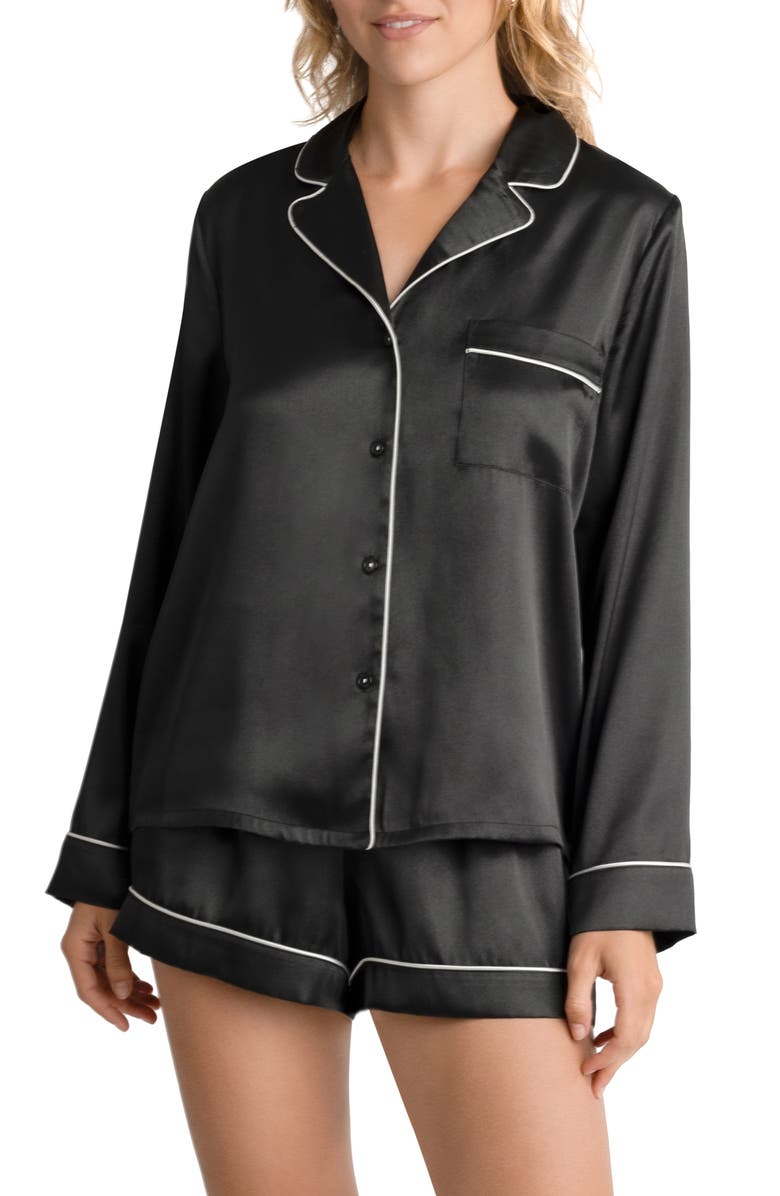 In Bloom by Jonquil Satin Short Pajamas, Main, color, 