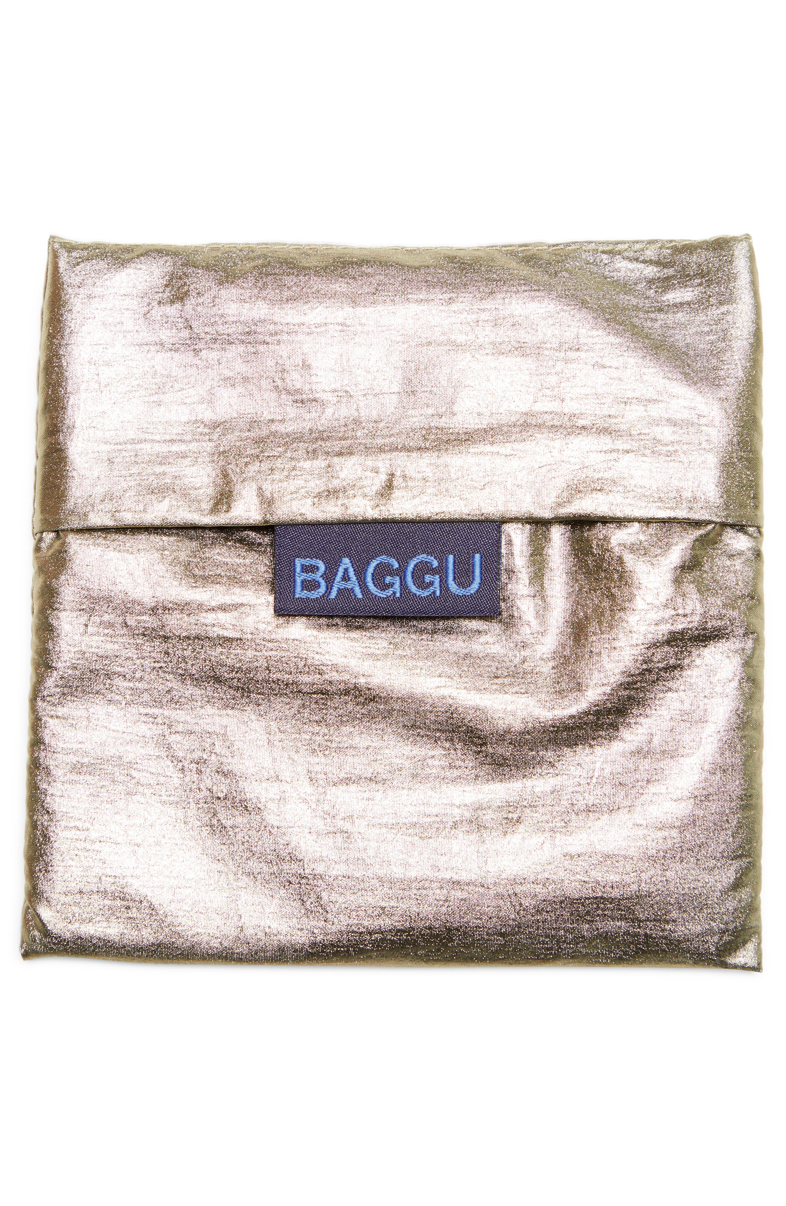 Baggu <sup>®</sup> Standard Metallic Ripstop Nylon Tote, Alternate, color, 