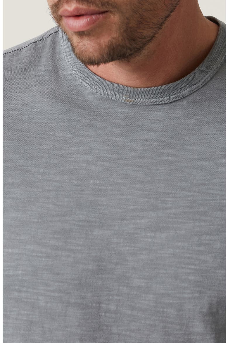Slub Cotton T-Shirt, Alternate, color, MONUMENT GREY