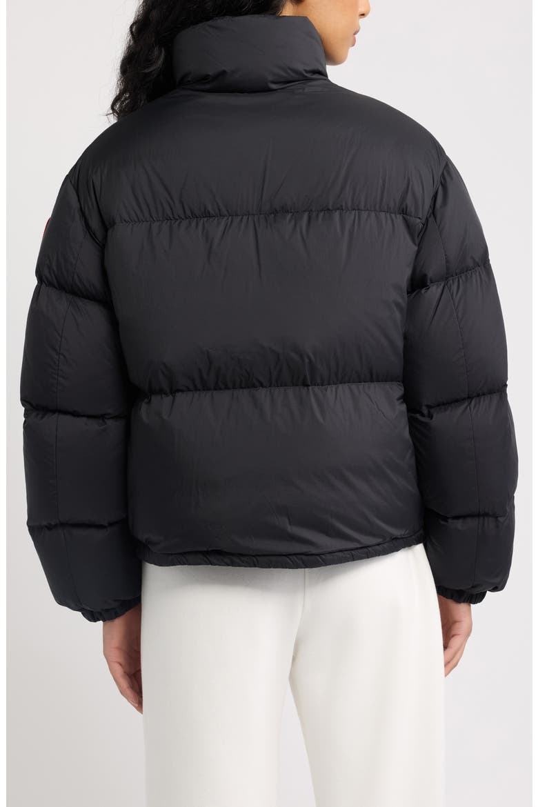 Fallon Water Resistant Down Puffer Jacket, Alternate, color, BLACK - NOIR