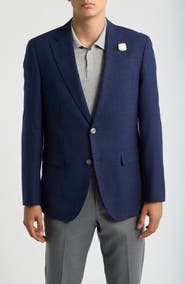 BOSS Hutson Slim Fit Wool Blend Sport Coat