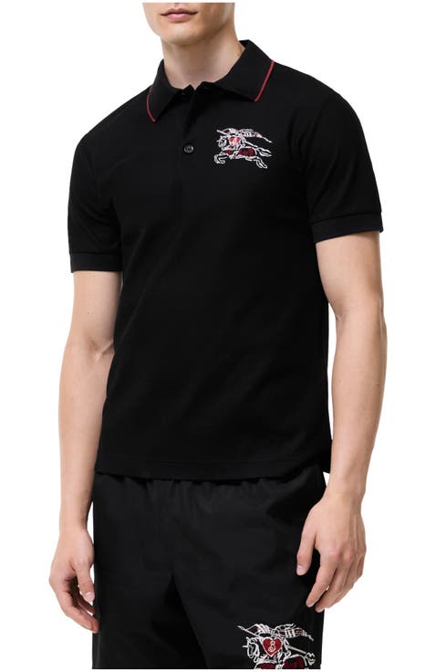 Heart Knight Cotton Polo Shirt
