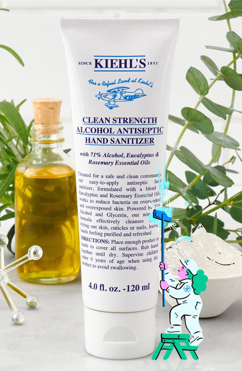 Kiehl's Since 1851 Clean Strength Alcohol Antiseptic Hand Sanitizer, Alternate, color, 