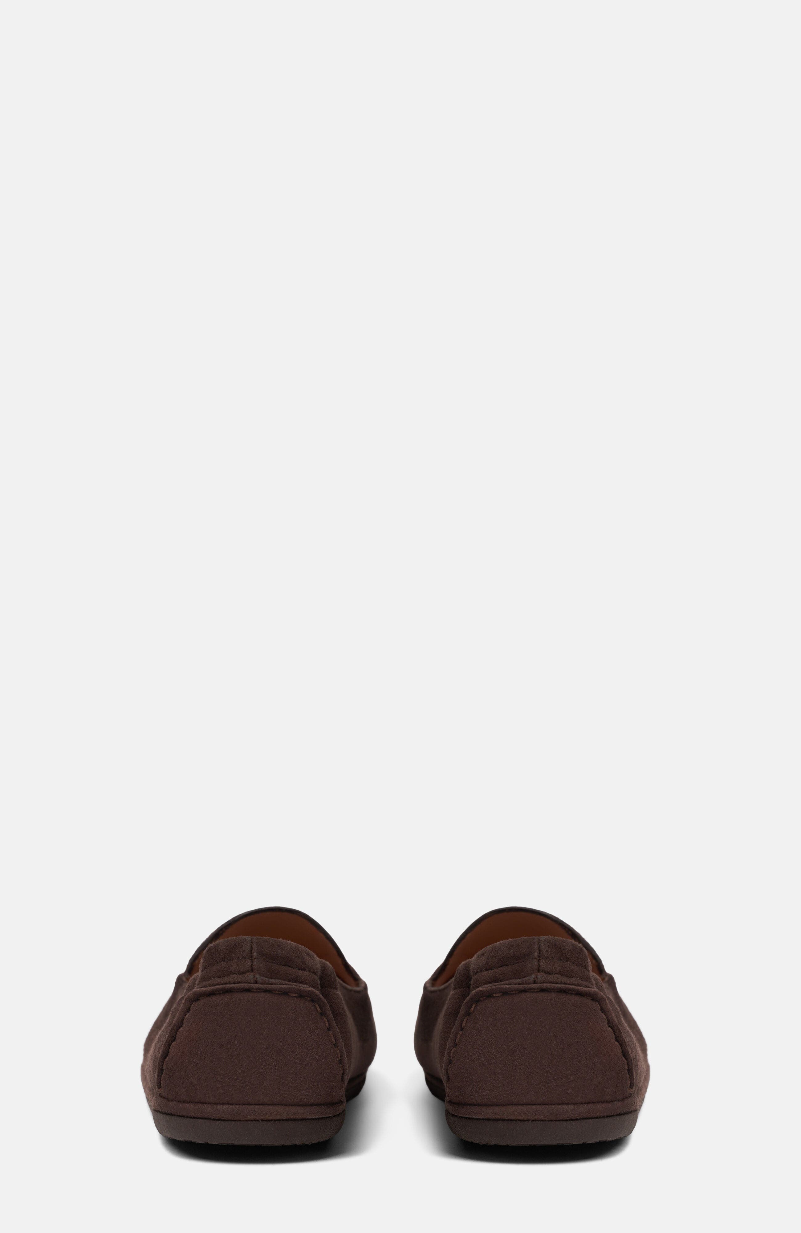 SCAROSSO Anais Loafers, Alternate, color, Brown - Suede