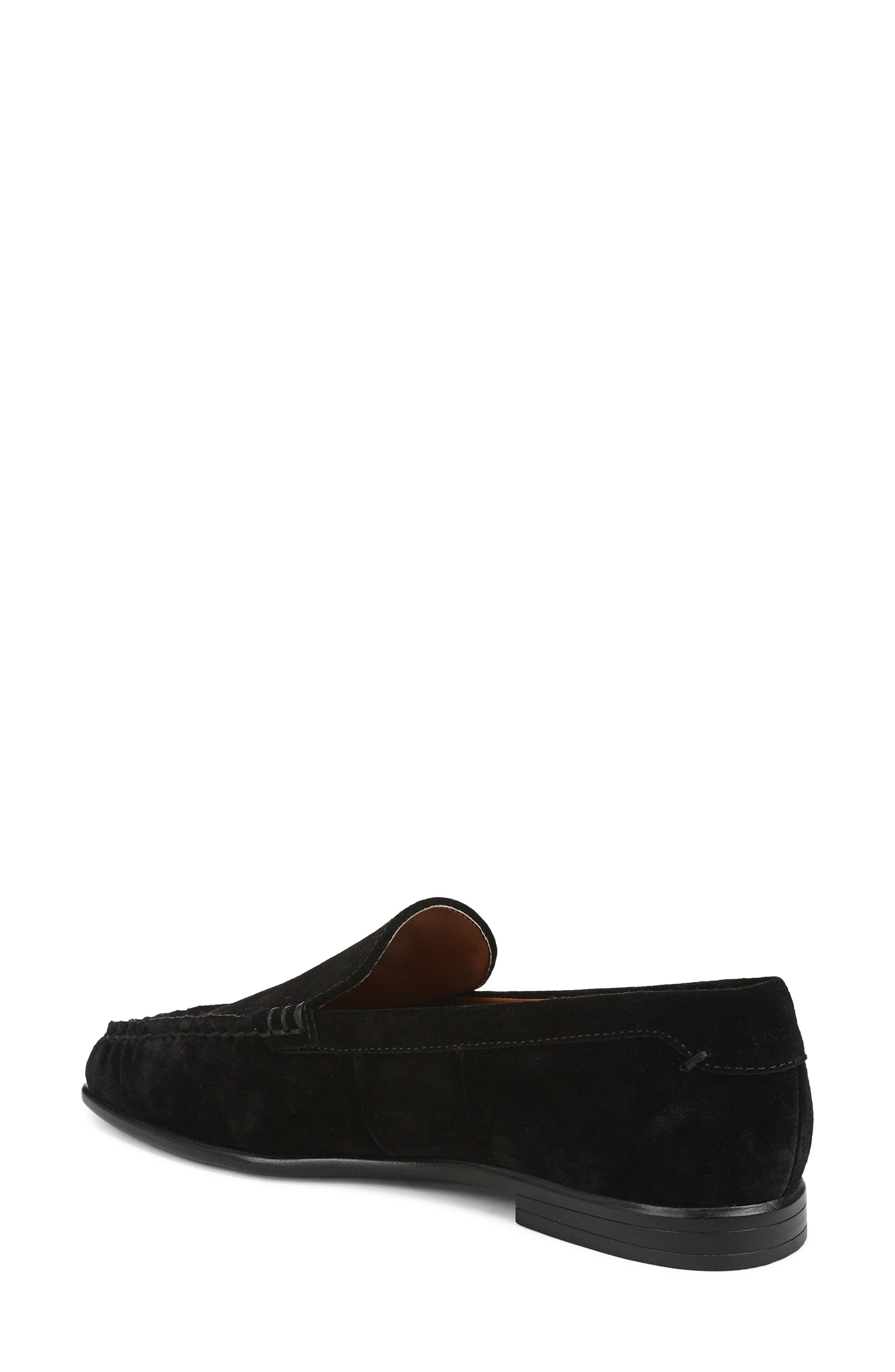 Lainey Loafer, Alternate, color, BLACK LEATHER