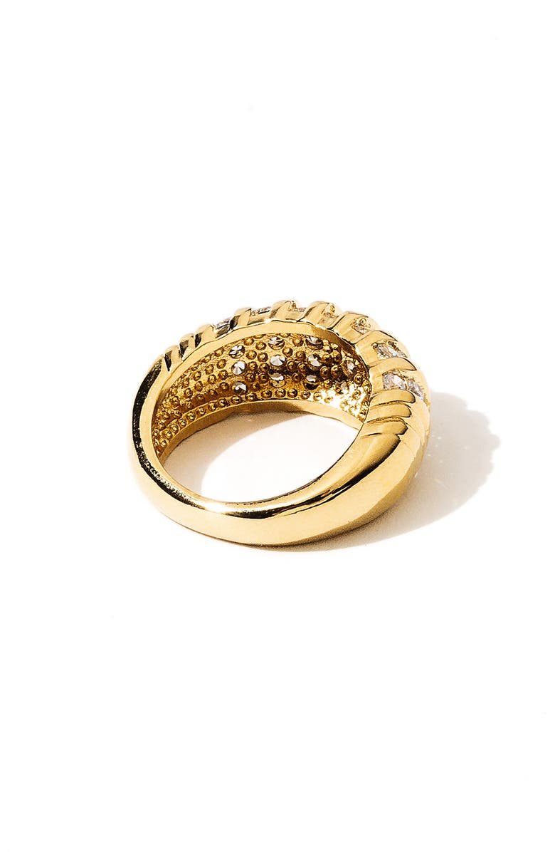 Child of Wild The Parker Crystal Ring, Alternate, color, Gold