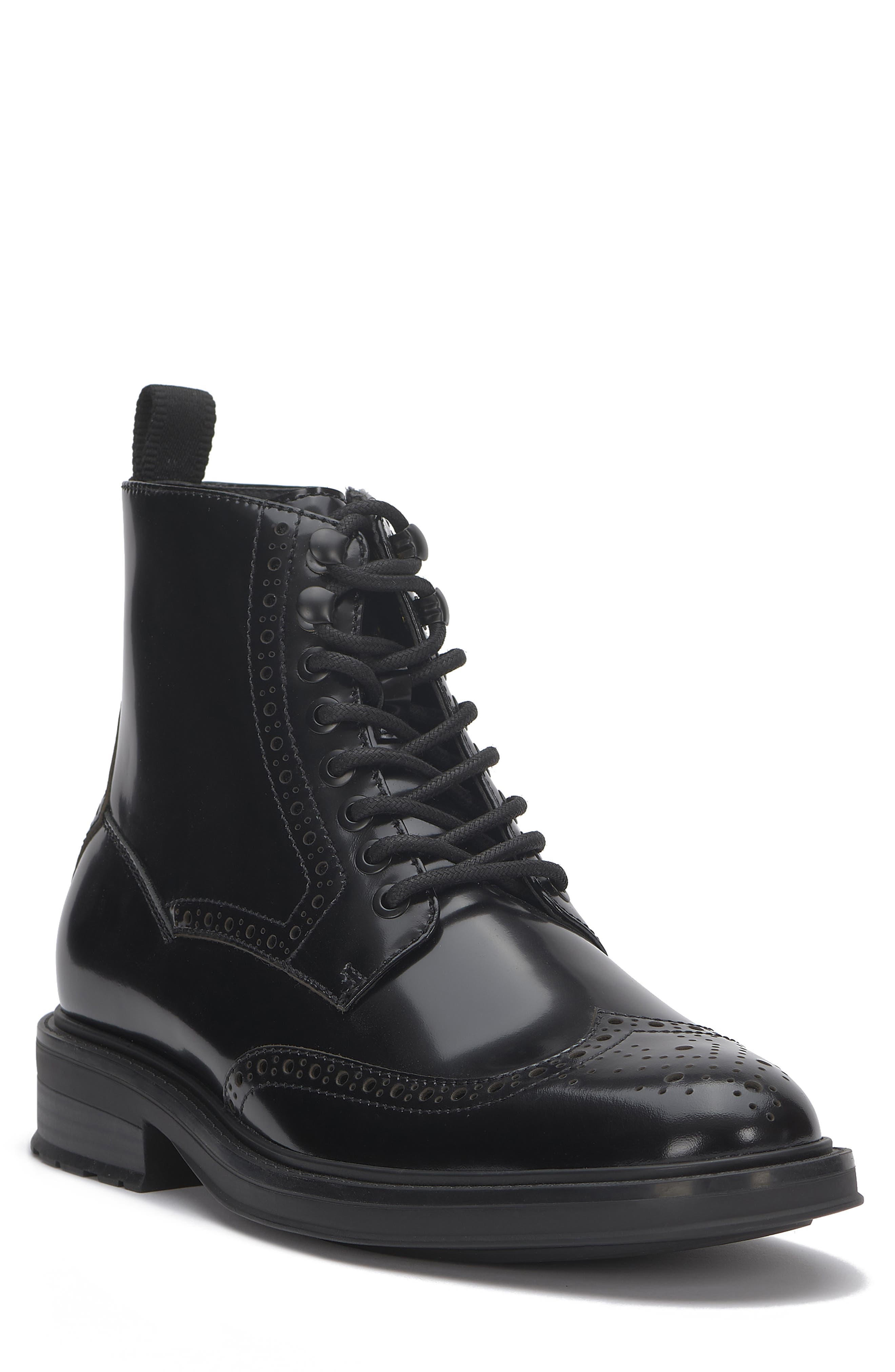 Vince Camuto Jaycob Wingtip Lace-Up Boot, Main, color, 