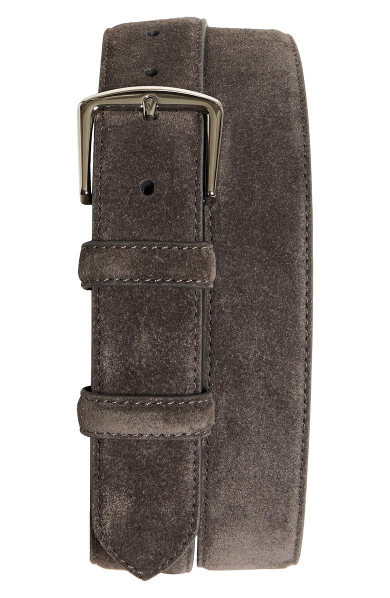 Loro Piana Cintura Alsavel Suede Belt, Main, color, 