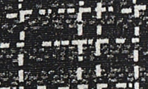 Ming Wang Check Jacquard Skirt In Gray
