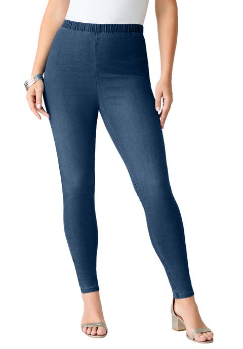 Plus Size Comfort Stretch Slim Leg Jean