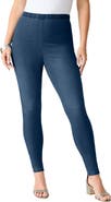 Roaman's Plus Size Comfort Stretch Slim Leg Jean