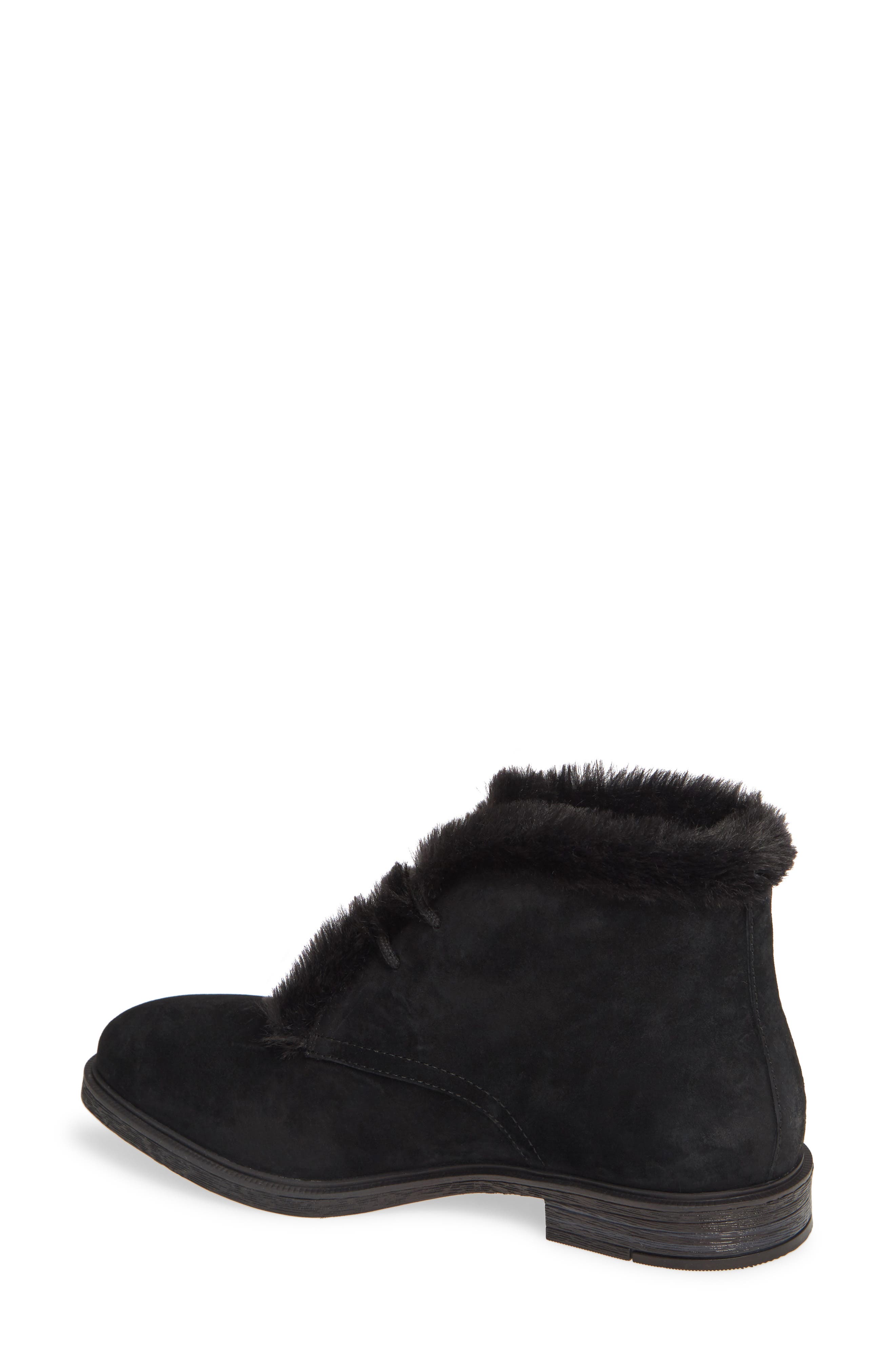 Hush Puppies<sup>®</sup> Bailey Faux Fur Lined Chukka Boot, Alternate, color, 
