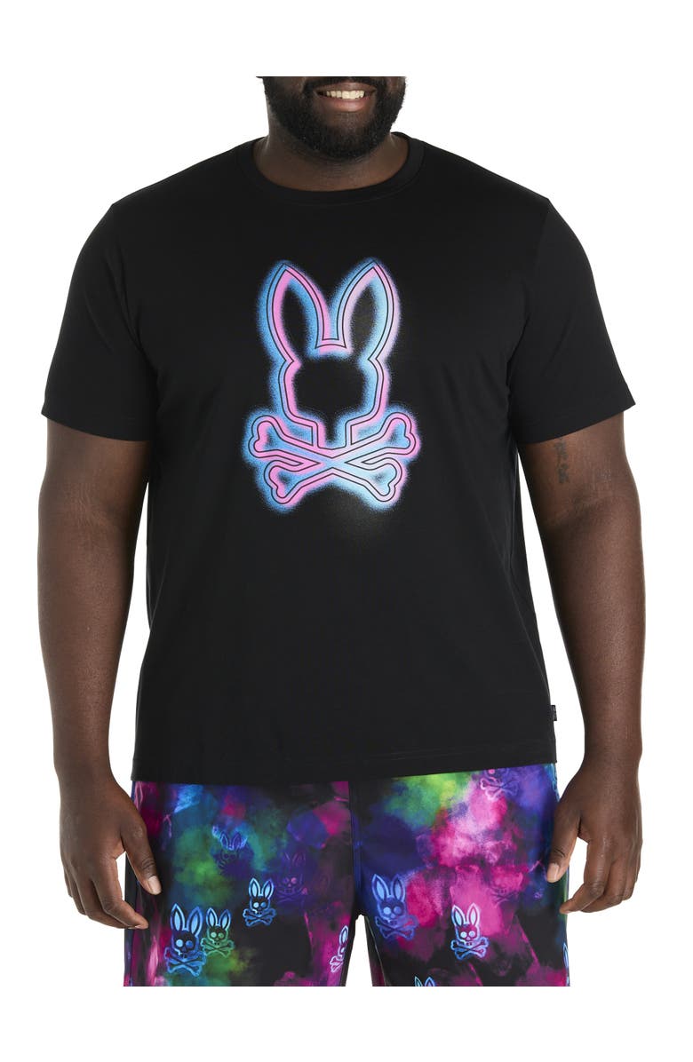 Psycho Bunny Big & Tall Andros Graphic Tee, Main, color, 