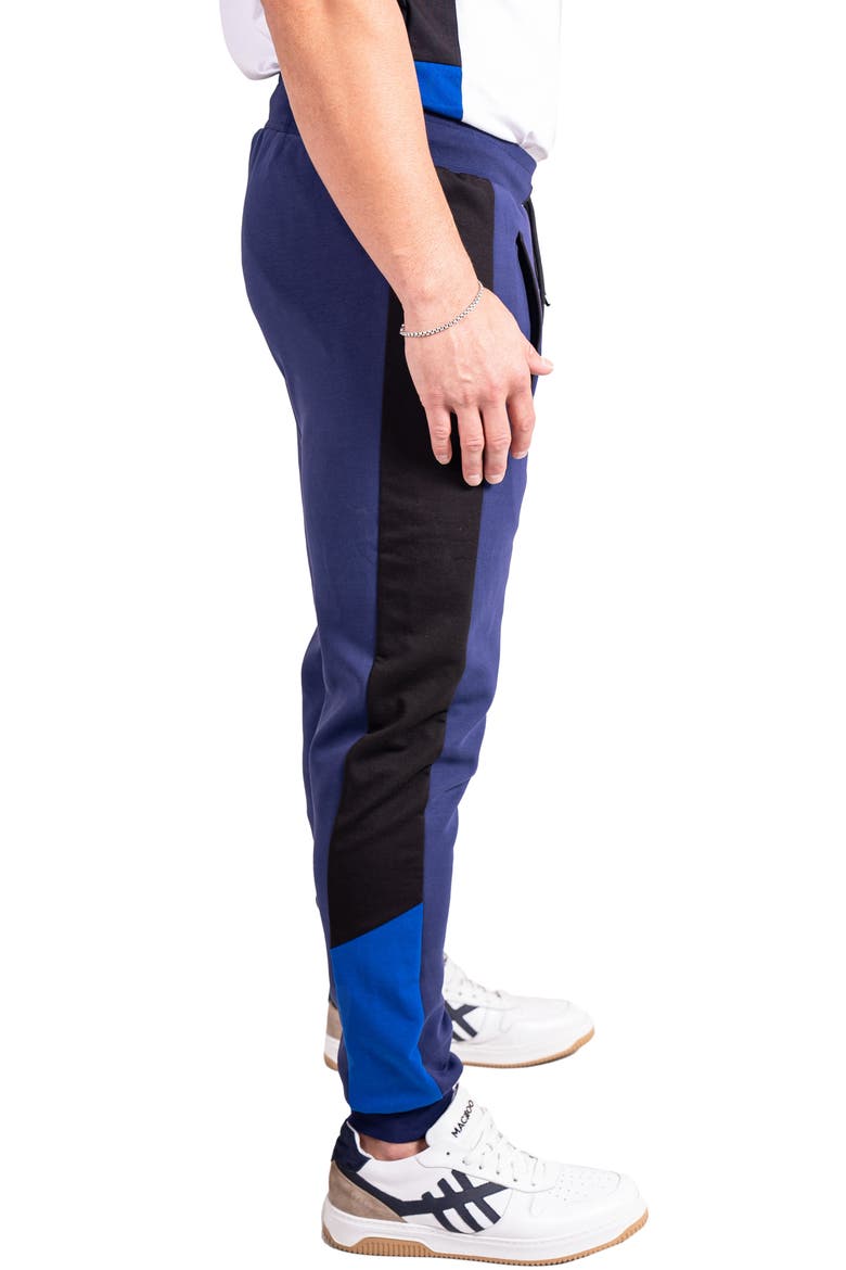 Resistanceemb Blue Joggers, Alternate, color, BLUE