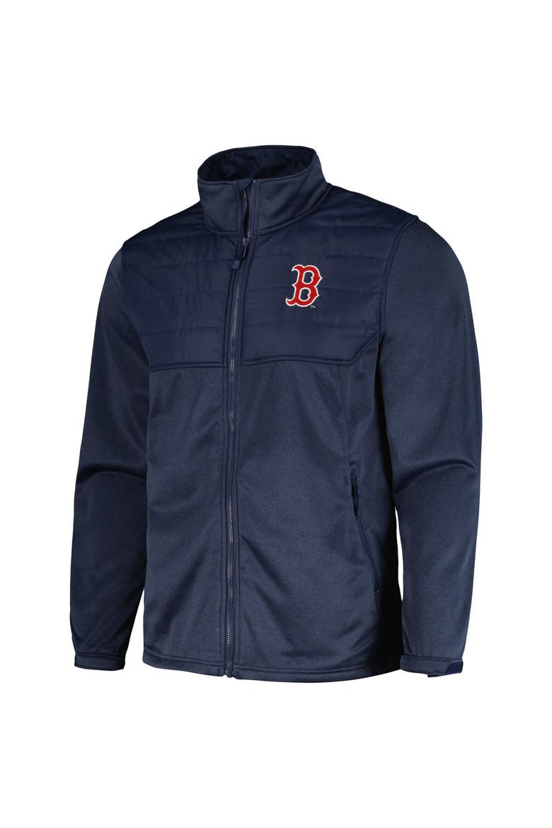 Men's Dunbrooke  Heather Navy Boston Red Sox Explorer Full-Zip Jacket, Alternate, color, Heather Navy