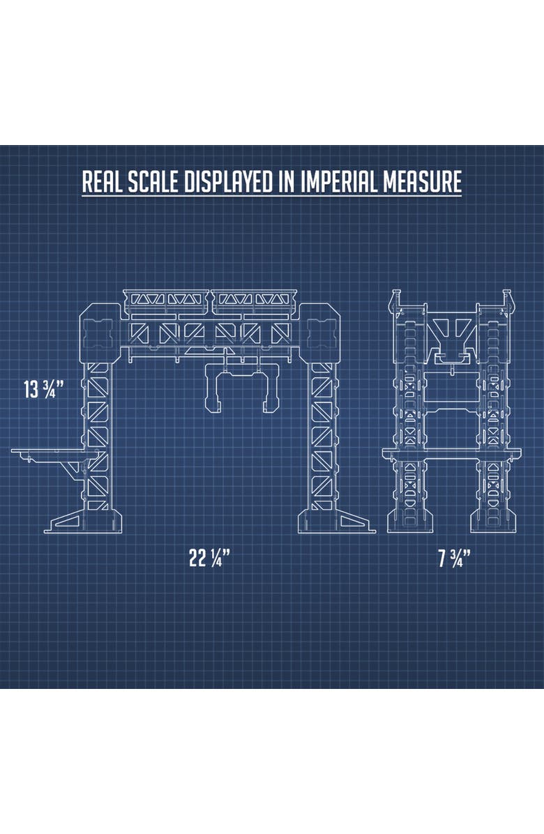 TinkerTurf Scifi Terrain Maglev Depot V2 Abandoned Theme, Alternate, color, Multicolored