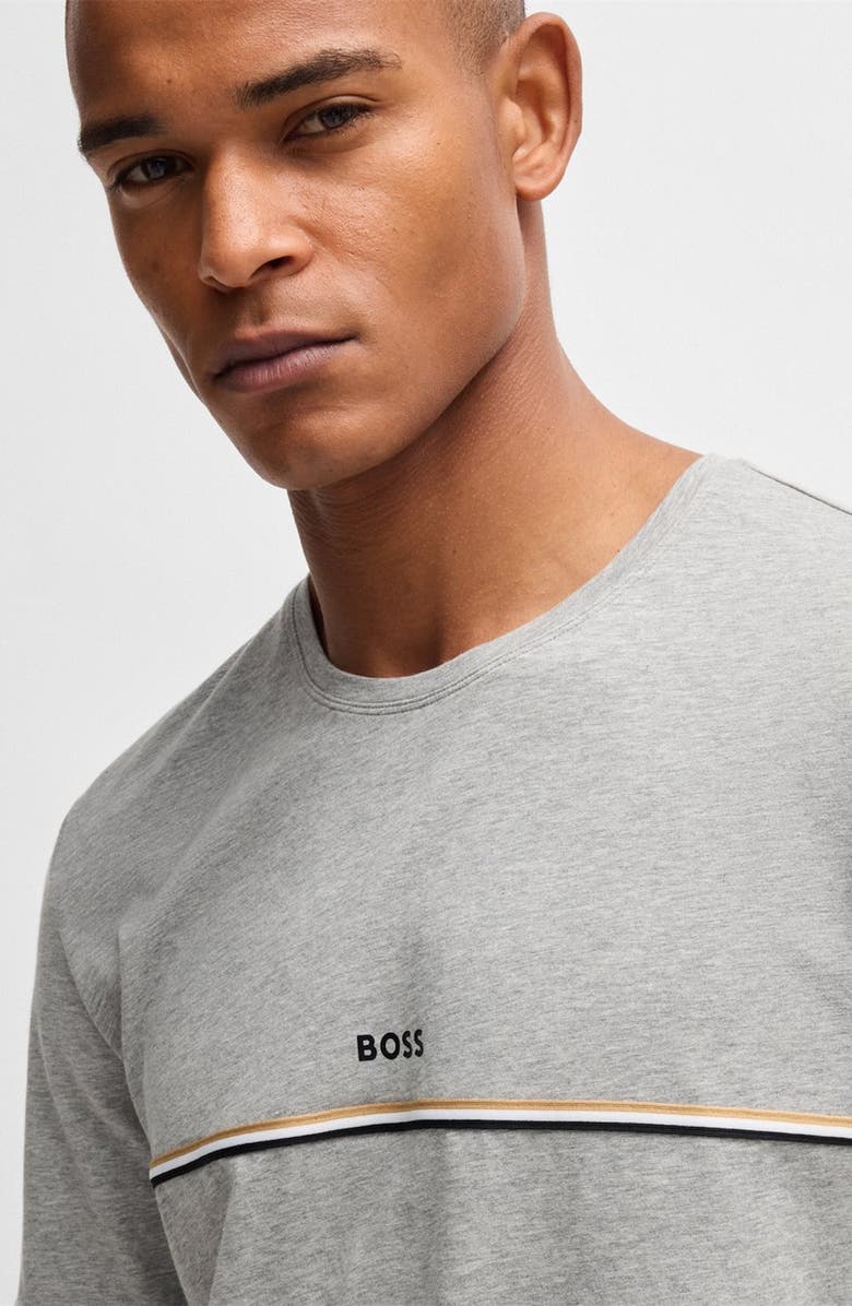 BOSS Unique Lounge T-Shirt, Alternate, color, Medium Grey