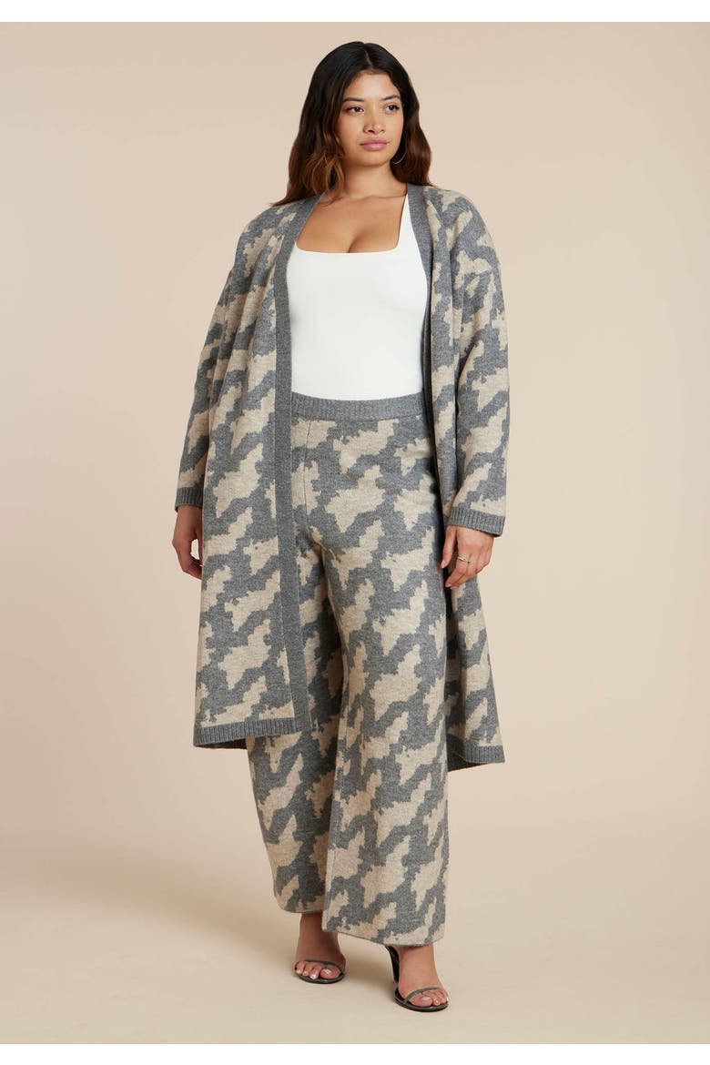 Intarsia Sweater Pant, Alternate, color, GEO WAVE