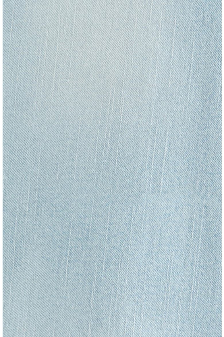 Kids' Embroidered Scallop Wide-Leg Jeans, Alternate, color, LIGHT INDIGO WASH