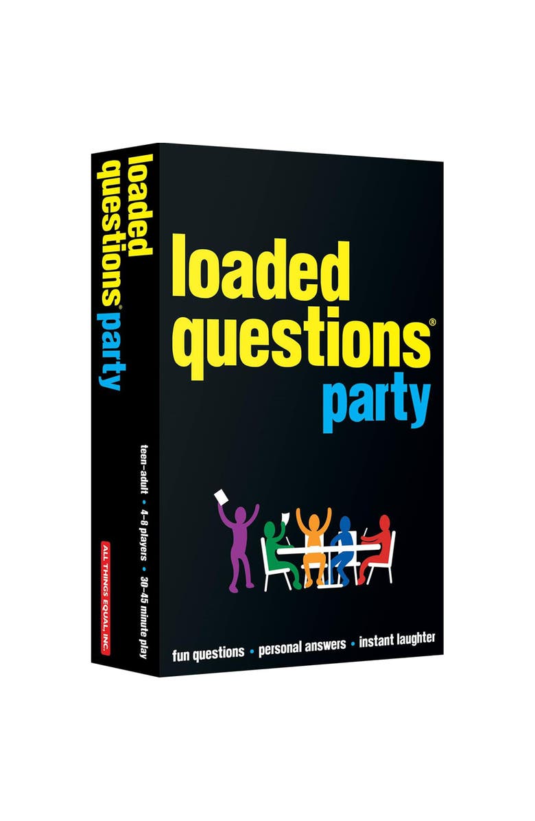 ALL THINGS EQUAL Loaded Questions Party An Epic Party Game Of Fun Questions, Main, color, Multicolored