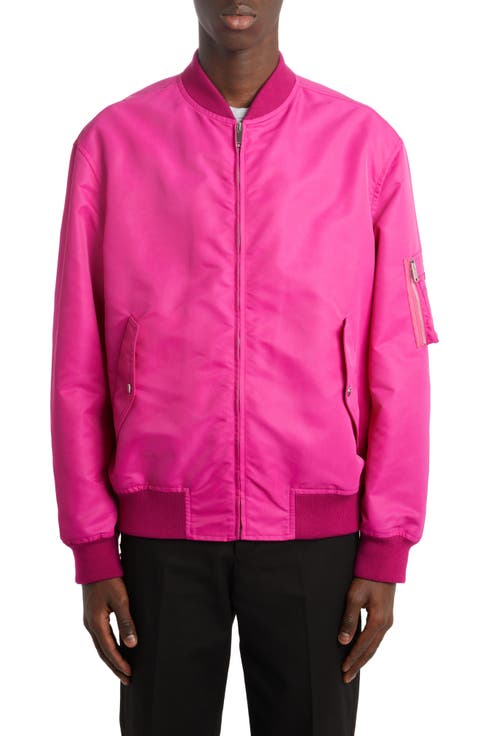 Nylon Bomber Jacket