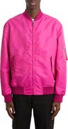Valentino Garavani Nylon Bomber Jacket