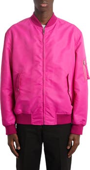 Valentino Garavani Nylon Bomber Jacket