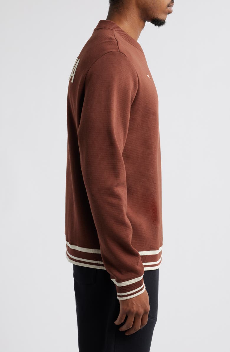 PUMA x The Brooklyn Circus V-Neck Sweatshirt, Alternate, color, 