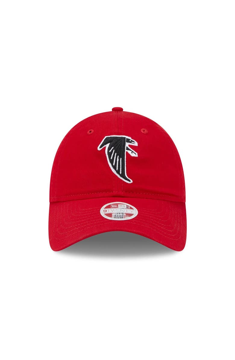 New Era Women's New Era Red Atlanta Falcons Core Classic 2.0 9TWENTY Adjustable Hat, Alternate, color,